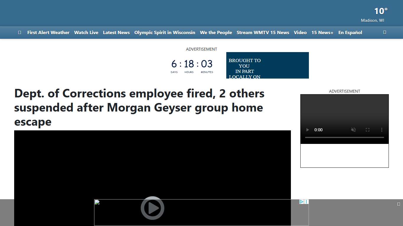 Dept. of Corrections employee fired, 2 others suspended after Morgan Geyser group home escape